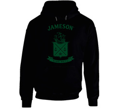 Jameson Irish Sine Metu Hot Style Black Hooded Sweatshirt Hoodie Jameson Irish Sine Metu Hot Style Black Hooded Sweatshirt Hoodie