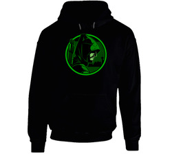 Arrow t-shirt Oliver Queen tee Black Hooded Sweatshirt Hoodie Arrow t-shirt Oliver Queen tee Black Hooded Sweatshirt Hoodie