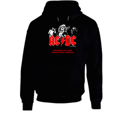 Acdc Rock Tour Concert Toronto Black Hooded Sweatshirt Hoodie Acdc Rock Tour Concert Toronto Black Hooded Sweatshirt Hoodie