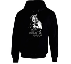 Steve Harris Black Hooded Sweatshirt Hoodie Steve Harris Black Hooded Sweatshirt Hoodie