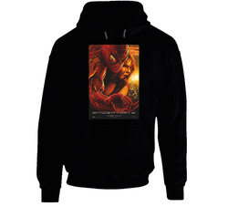 Toby Maguire Kristen Dunst 2004 Spider Man 2 Cool Movie Fan Black Hooded Sweatshirt Hoodie Toby Maguire Kristen Dunst 2004 Spider Man 2 Cool Movie Fan Black Hooded Sweatshirt Hoodie