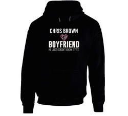 Chris Brown Is My Boyfriend Just Doesnt Know Phoenix Hockey Player Black Hooded Sweatshirt Hoodie Chris Brown Is My Boyfriend Just Doesnt Know Phoenix Hockey Player Black Hooded Sweatshirt Hoodie