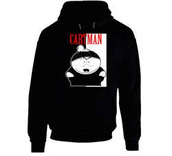 South Park Eric Cartman Black Hooded Sweatshirt Hoodie South Park Eric Cartman Black Hooded Sweatshirt Hoodie
