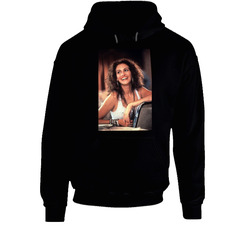 Julia Roberts In Pretty Woman Classic Rom Com Grunge Vintage Black Hooded Sweatshirt Hoodie Julia Roberts In Pretty Woman Classic Rom Com Grunge Vintage Black Hooded Sweatshirt Hoodie