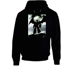 Cool Anime Mazinger Z Black Hooded Sweatshirt Hoodie