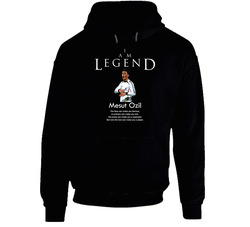 Mesut Ozil Germany Legend Soccer Futbol Black Hooded Sweatshirt Hoodie Mesut Ozil Germany Legend Soccer Futbol Black Hooded Sweatshirt Hoodie