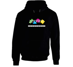 Zeronine, T-shirt, Bmx, Racing, Freestyle, Haro, Hutch, Retro, Plates, Gt  Black Hooded Sweatshirt Hoodie