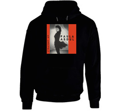 Paula Abdul Straight Up 80s Pop Album Cover Black Hooded Sweatshirt Hoodie