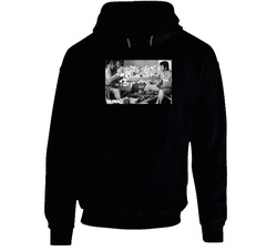Johnny Depp Penelope Cruz 2001 Blow Cool Movie  Fan Black Hooded Sweatshirt Hoodie