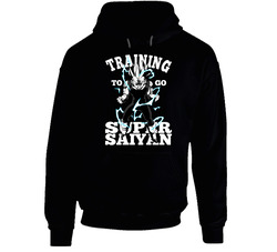 Training T G Sp Saiyan Vegeta Black Black Hooded Sweatshirt Hoodie Training T G Sp Saiyan Vegeta Black Black Hooded Sweatshirt Hoodie