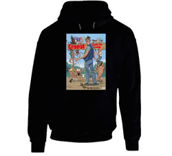 Ernest Goes To Camp Cool 80's Comedy Vintage Classic Movie Fan Black Hooded Sweatshirt Hoodie Ernest Goes To Camp Cool 80's Comedy Vintage Classic Movie Fan Black Hooded Sweatshirt Hoodie