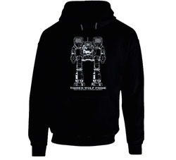 Battletech Timber Wolf Prime Mad Cat Black Hooded Sweatshirt Hoodie