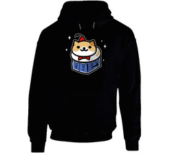 Bigger On The Inside Black Hooded Sweatshirt Hoodie