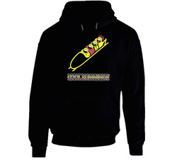 Cool Runnings Jamaican Bobsled Movie Black Hooded Sweatshirt Hoodie Cool Runnings Jamaican Bobsled Movie Black Hooded Sweatshirt Hoodie