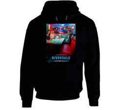 Riverdale Classic Archie Comic Tv Show Black Hooded Sweatshirt Hoodie Riverdale Classic Archie Comic Tv Show Black Hooded Sweatshirt Hoodie