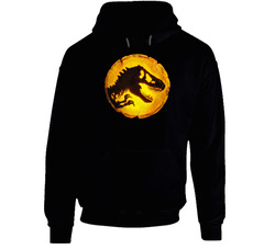 Jurassic World 3 Dominion 2022 New Movie Poster Dinosaur Skeleton Logo Life Found A Way Black Hooded Sweatshirt Hoodie Jurassic World 3 Dominion 2022 New Movie Poster Dinosaur Skeleton Logo Life Found A Way Black Hooded Sweatshirt Hoodie