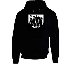 Mana Black Hooded Sweatshirt Hoodie Mana Black Hooded Sweatshirt Hoodie