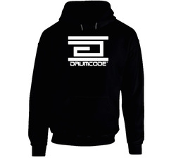 Drumcode Black Hooded Sweatshirt Hoodie Drumcode Black Hooded Sweatshirt Hoodie