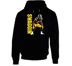 Pittsburgh Ike Taylor Swaggin Football Black Hooded Sweatshirt Hoodie Pittsburgh Ike Taylor Swaggin Football Black Hooded Sweatshirt Hoodie