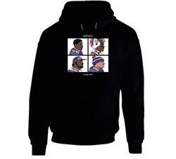Buffalo D Line Days Ovo Fest Black Hooded Sweatshirt Hoodie