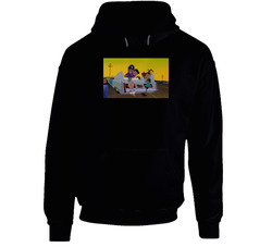 Bebe's Kids Robin Harris Classic 90's Cartoon Movie Fan Black Hooded Sweatshirt Hoodie