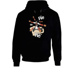 Reaper Overwatch T Shirt Pie Pie Pie! Funny Parody Tee Black Hooded Sweatshirt Hoodie