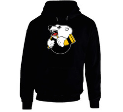 Khl Traktor Russian Hockey Black Hooded Sweatshirt Hoodie Khl Traktor Russian Hockey Black Hooded Sweatshirt Hoodie