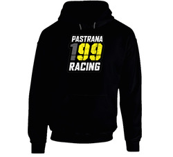199 Travis Pastrana Racing Automobile Car Parts Cool Brand Logo Black Hooded Sweatshirt Hoodie 199 Travis Pastrana Racing Automobile Car Parts Cool Brand Logo Black Hooded Sweatshirt Hoodie