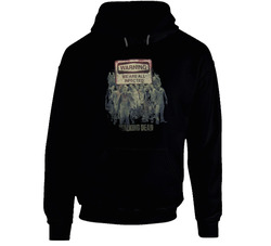 The Walking Dead Warning Sign We Are All Infected Tv Show Black Hooded Sweatshirt Hoodie The Walking Dead Warning Sign We Are All Infected Tv Show Black Hooded Sweatshirt Hoodie