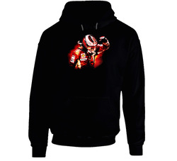 Kimi Raikkonen Formula One Racer Champion Black Hooded Sweatshirt Hoodie Kimi Raikkonen Formula One Racer Champion Black Hooded Sweatshirt Hoodie
