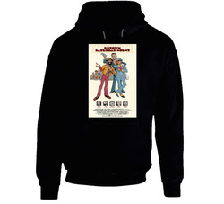Uptown Saturday Night Cool 70's Comedy Vintage Classic Movie Fan Black Hooded Sweatshirt Hoodie Uptown Saturday Night Cool 70's Comedy Vintage Classic Movie Fan Black Hooded Sweatshirt Hoodie