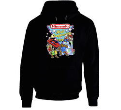 1990 Nintendo World Championships Retro Black Hooded Sweatshirt Hoodie 1990 Nintendo World Championships Retro Black Hooded Sweatshirt Hoodie