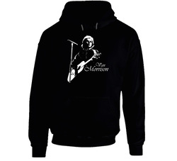 Van Morrison Black Hooded Sweatshirt Hoodie Van Morrison Black Hooded Sweatshirt Hoodie