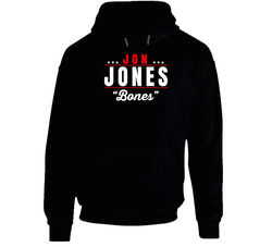 Jon Bones Jones Popular Mma Fighter Fan Black Hooded Sweatshirt Hoodie Jon Bones Jones Popular Mma Fighter Fan Black Hooded Sweatshirt Hoodie