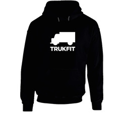 Trukfit Black Black Hooded Sweatshirt Hoodie Trukfit Black Black Hooded Sweatshirt Hoodie