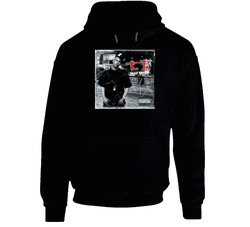 Ti Trap Muzik 21st Century Hip Hop Album Cool Retro Black Hooded Sweatshirt Hoodie Ti Trap Muzik 21st Century Hip Hop Album Cool Retro Black Hooded Sweatshirt Hoodie