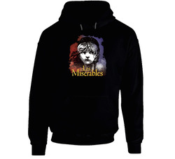 Les Miserables British Epic Romantic Musical #2 Black Black Hooded Sweatshirt Hoodie Les Miserables British Epic Romantic Musical #2 Black Black Hooded Sweatshirt Hoodie