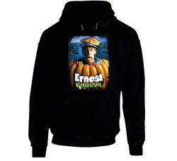 Ernest Scared Stupid Scary Movie Halloween Black Hooded Sweatshirt Hoodie Ernest Scared Stupid Scary Movie Halloween Black Hooded Sweatshirt Hoodie