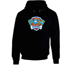 Paw Black Black Hooded Sweatshirt Hoodie Paw Black Black Hooded Sweatshirt Hoodie