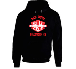 New Motley Crue Metal Rock Band Bad Boy Satandard Black Black Hooded Sweatshirt Hoodie New Motley Crue Metal Rock Band Bad Boy Satandard Black Black Hooded Sweatshirt Hoodie
