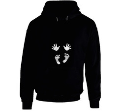 Maternity Pregnancy Pregnant Cute Funny Black Hooded Sweatshirt Hoodie Maternity Pregnancy Pregnant Cute Funny Black Hooded Sweatshirt Hoodie