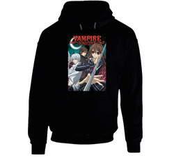 Vampire Knight Anime Tv Show Cool Fan Black Hooded Sweatshirt Hoodie Vampire Knight Anime Tv Show Cool Fan Black Hooded Sweatshirt Hoodie