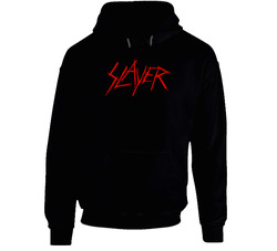 Slayer Black Hooded Sweatshirt Hoodie Slayer Black Hooded Sweatshirt Hoodie