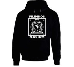 Filipinos For Black Lives Black Power Fist Social Injustice Awareness Black Hooded Sweatshirt Hoodie Filipinos For Black Lives Black Power Fist Social Injustice Awareness Black Hooded Sweatshirt Hoodie