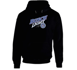 Buschlight Black Hooded Sweatshirt Hoodie Buschlight Black Hooded Sweatshirt Hoodie