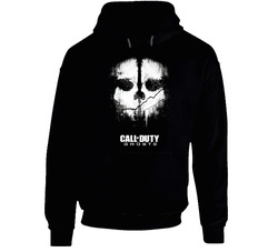 *NEW* Call of Duty GHOSTS Black T-Shirt 100% COTTON BLACK OPS 2 MODERN WARFARE Black Hooded Sweatshirt Hoodie *NEW* Call of Duty GHOSTS Black T-Shirt 100% COTTON BLACK OPS 2 MODERN WARFARE Black Hooded Sweatshirt Hoodie