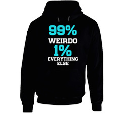 99% Tee Black Hooded Sweatshirt Hoodie 99% Tee Black Hooded Sweatshirt Hoodie