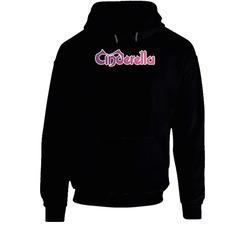 Cinderella Black Hooded Sweatshirt Hoodie Cinderella Black Hooded Sweatshirt Hoodie