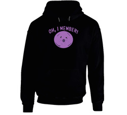 Oh I Member! Member Berries Unisex Black Hooded Sweatshirt Hoodie Oh I Member! Member Berries Unisex Black Hooded Sweatshirt Hoodie