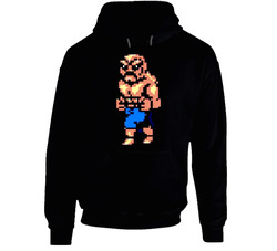 Double Dragon Abobo 8 Bit Black Hooded Sweatshirt Hoodie Double Dragon Abobo 8 Bit Black Hooded Sweatshirt Hoodie